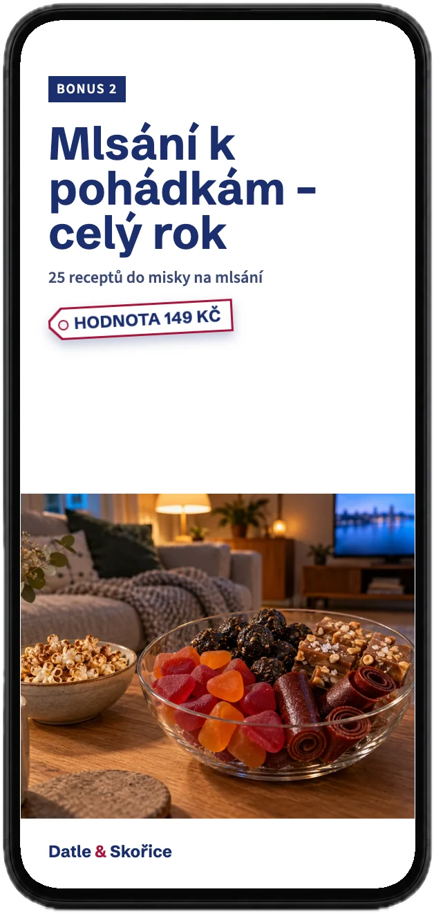 Obálka bonusu Mlsání k pohádkám v mobilu